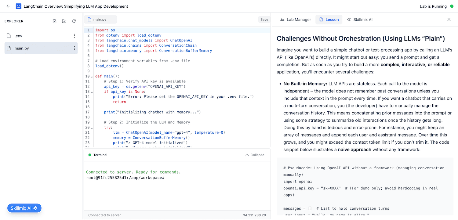 Skillmix AI Agent Builder IDE